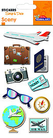 Stickers Reisen 1